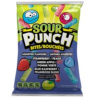 Sour Punch - Bites Assorted Flavours, 142 Gram