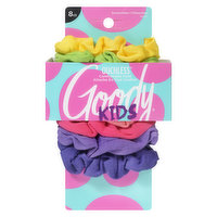 Goody - Scrunchies - Rainbow, 8 Each