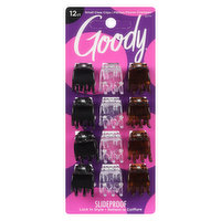 Goody - Erica Claw Clips, 12 Each