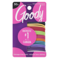 Goody - Ouchless No Metal Gentle Elastics, 30 Each