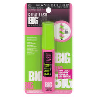 Maybelline - Great Last Big Mascara - Blackest Black, 1 Each