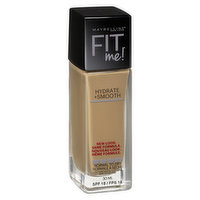 Maybelline - Fit Me! Hydrate+Smooth Foundation - Sun Beige, 30 Millilitre