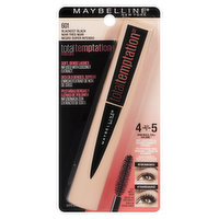 Maybelline - Total Temptation Washable Mascara Blackest Black, 9.8 Millilitre