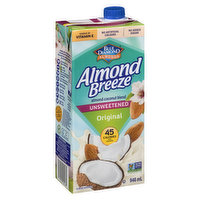 Blue Diamond - Almond Breeze -  Almond Coconut Unsweetened, 946 Millilitre