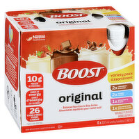 Boost - Nutritious Meal Replacement Original Variety Pack, 6 Each