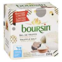 Boursin - Truffle Salt & Hint of Pepper, 150 Gram