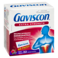 Gaviscon - Fruit Tablets - Extra Strength, 1 Each