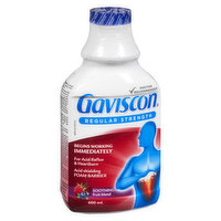 Gaviscon - Regular Strength Liquid - Fruit Blend, 600 Millilitre