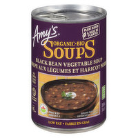 Amy's - Organic Black Bean Vegetable Soup, 398 Millilitre