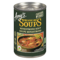 Amy's - Organic Minestrone Soup, 398 Millilitre