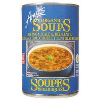 Amy's - Soup Quinoa Kale & Red Lentil, 398 Millilitre