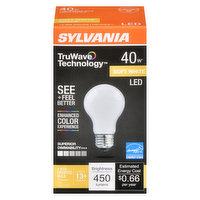 Sylvania - LED 40W A19 Frosted Bulb, 1 Each
