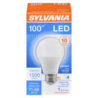 Sylvania - LED 100W A19 Daylight Non-Dimmable Frosted, 1 Each