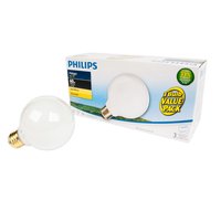 Philips - Globe G25 Soft White Light Dimmable Bulb