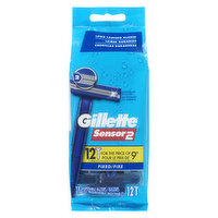 Gillette - Sensor2 Disposable Razors, 12 Each