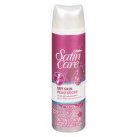 Gillette - Satin Care Shave Gel - Dry Skin with Shea Butter, 198 Gram