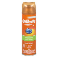 Gillette - Fusion Hydra Gel - Ultra Sensitive, 198 Gram