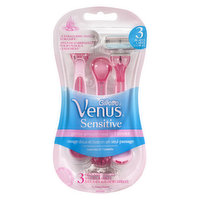 Gillette - Venus Sensitive Disposable Razor, 3 Each