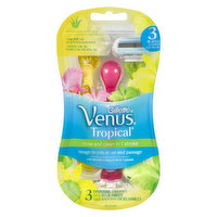 Gillette - Venus Tropical Disposable Razor, 3 Each