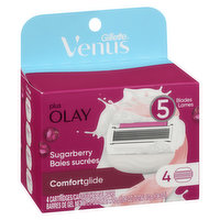 Gillette - Venus & Olay Comfort Glide Cartridges, 4 Each