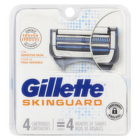Gillette - Razor Refill - Skinguard, 4pk, 4 Each