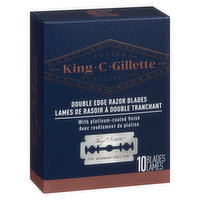 Gillette - Double Edge Razor Blades, 10 Blades, 10 Each