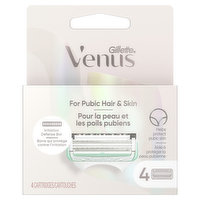 Gillette - Venus Female Intimate Grooming Blades, 4 Each