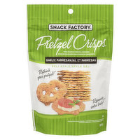 Snack Factory - Pretzel Crisps -Garlic Parmesan, 200 Gram