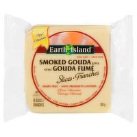 Earth Island - Cheese Slices Smoked Gouda, 200 Gram