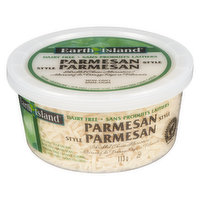Earth Island - Vegan Shredded Cheese Parmesan, 113 Gram