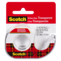 3m - Transparent Tape With Dispenser, 1 Each
