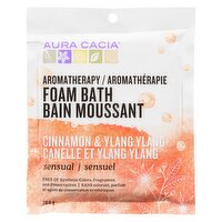 Aura Cacia - Auracacia Foam Bath Cinnamon YlangYlan, 70.9 Gram