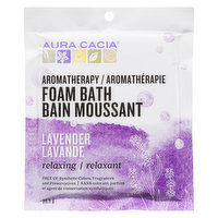 Aura Cacia - Foam Bath - Lavender, 70.9 Gram