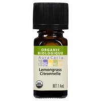 Aura Cacia - Essential Oil Lemongrass, 7.4 Millilitre