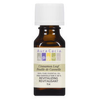 Aura Cacia - Essential Oil Cinnamon Leaf, 15 Millilitre