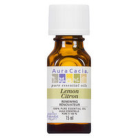 Aura Cacia - Essential Oil Lemon, 15 Millilitre