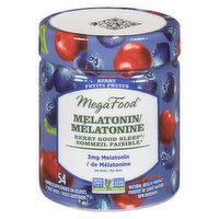 MegaFood - Melatonin Gummies Berry Good Sleep, 54 Each