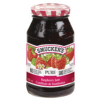 Smucker's - Pure Raspberry Jam, 500 Millilitre