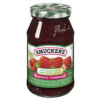 Smucker's - Jam - Raspberry No Sugar Added, 310 Millilitre