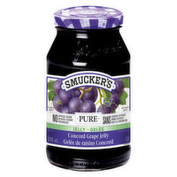 Smucker's - Pure Concord Grape Jelly, 500 Millilitre