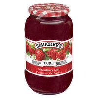 Smucker's - Jam - Pure Strawberry, 1 Litre