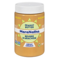 MaraNatha - Organic Creamy Smooth Peanut Butter, 500 Gram