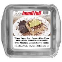 handi foil - Heavy Duty Square Cake Pans