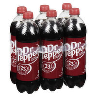 Dr Pepper - Cola, 6 Each