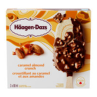 Haagen-Dazs Haagen-Dazs - Ice Cream Bar - Caramel Almond Crunch, 3 Each