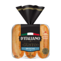 D'Italiano - Brioche Sausage Bun, 420 Gram