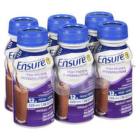 Ensure - High Protein Meal Replacement Chocolate, 6 Each