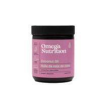 Omega Nutrition - Coconut Oil Organic, 454 Gram