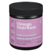 Omega Nutrition - Coconut Oil Virgin Organic, 454 Gram