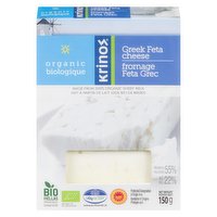 Krinos - Organic Greek Feta Cheese, 150 Gram